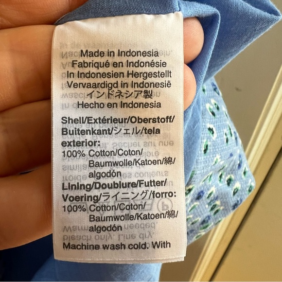 J. Crew floral scalloped square neck sheath dress size 4 excellent condition - Picture 10 of 11